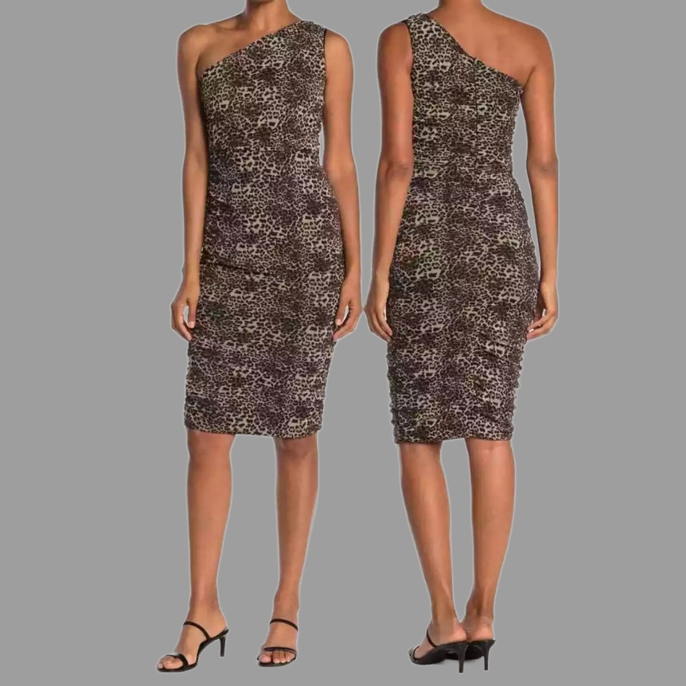 NWOT Love x Design One Shoulder Bodycon Dress